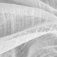 Firana CARLA z matowej etaminy z efektem deszczyku - 300 x 145 cm - biały 6