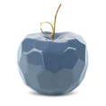 Figurka ceramiczna APEL - jabłko o geometrycznych kształtach - 16 x 16 x 13 cm - granatowy 3