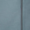 TERRA COLLECTION Komplet pościeli PALERMO 1 z bawełny renforce z ozdobną kantą i lamówką na poduszkach - 160 x 200 cm - błękitny 2