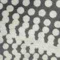 Koc AKRYL 10 miękki i jedwabisty w dotyku koc z geometrycznym wzorem, dwustronny - 150 x 200 cm - jasnoszary 4