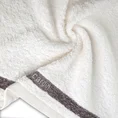 PIERRE CARDIN Ręcznik TOM w kolorze kremowym, z żakardową bordiurą - 70 x 140 cm - kremowy 5