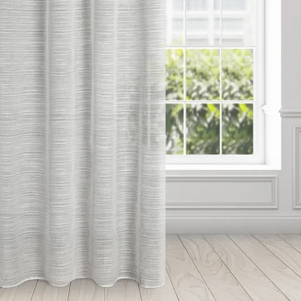 Firana ARIA z efektem deszczyku półprzezroczysta Firana ARIA z efektem deszczyku półprzezroczysta - 140 x 250 cm