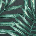 DESIGN 91 Zasłona HILARY z aksamitu z nadrukiem egzotycznych liści - 140 x 250 cm - zielony 9