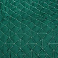 EUROFIRANY PREMIUM Narzuta welwetowa, przeszywana grubą nicią - 220 x 240 cm - ciemnozielony 5
