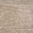 Ręcznik MARI z welurową bordiurą - 30 x 50 cm - brązowy 2