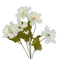 ANEMONY bukiet, kwiat sztuczny dekoracyjny - ∅ 7 x 39 cm - kremowy 1
