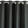 DIVA LINE Zasłona ESSME błyszcząca z wyraźnym splotem - 140 x 250 cm - czarny 4
