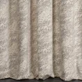 Zasłona RIVA z miękkiego welwetu z drobnym marmurowym wzorem - 140 x 270 cm - kremowy 3