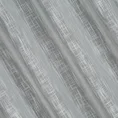 Zasłona LIREN w stylu eko o ozdobnym splocie - 140 x 250 cm - szary 11