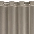 Zasłona ADELA  z lekkiej półtransparentnej tkaniny ze skręcanej nici - 140 x 250 cm - beżowy 6