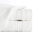 EUROFIRANY PREMIUM Ręcznik DANIEL w kolorze białym, z delikatną bordiurą - 70 x 140 cm - biały 1