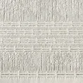 Ręcznik ROMEO z bawełny podkreślony bordiurą tkaną  w wypukłe paski - 50 x 90 cm - beżowy 2