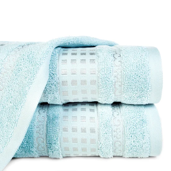 Ręcznik SANDY - 50 x 90 cm - niebieski