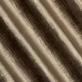Zasłona MARSALA z miękkiej welwetowej tkaniny zdobiona przecieranym szampańskim nadrukiem - 140 x 250 cm - brązowy 9