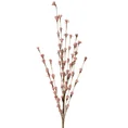 GAŁĄZKA Z DROBNYMI KWIATKAMI, kwiat sztuczny dekoracyjny z pianki foamiran - 80 cm - różowy 1