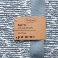 TERRA COLLECTION Ręcznik PALERMO z efektem boucle i melanżu - 50 x 90 cm - niebieski 6