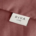 DIVA LINE Poszewka DINA jednokolorowa z gładkiej satyny bawełnianej - 40 x 40 cm - marsala 3