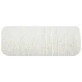 Ręcznik klasyczny z bordiurą podkreśloną delikatnymi paskami - 50 x 90 cm - kremowy 3