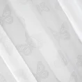 DESIGN 91 Zasłona MARIPOS z gładkiej tkaniny z wypukłym nadrukiem świecących w ciemności motyli - 140 x 250 cm - biały 8