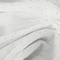 Firana ADRIADNA z tkaniny szyfonowej zdobiona w dolnej części lśniącymi diamencikami - 350 x 250 cm - biały 8