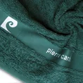 PIERRE CARDIN Ręcznik NEL w kolorze turkusowym, z żakardową bordiurą - 50 x 100 cm - turkusowy 5