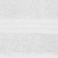 Ręcznik KAYA klasyczny z żakardową bordiurą - 30 x 50 cm - biały 2