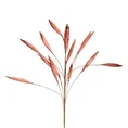 GAŁĄZKA OZDOBNA z pąkami oprószona brokatem, kwiat sztuczny dekoracyjny - dł.96cm z ozd dł40cm/7cm - różowy 1