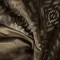 Zasłona LIZA z welwetu z ozdobnym pasem z błyszczącym, cieniowanym nadrukiem - 140 x 250 cm - jasnobrązowy 11