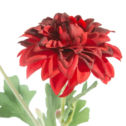 DALIA kwiat sztuczny dekoracyjny z płatkami z jedwabistej tkaniny DALIA kwiat sztuczny dekoracyjny z płatkami z jedwabistej tkaniny - ∅ 12 x 57 cm