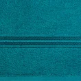 Ręcznik LORI z bordiurą podkreśloną błyszczącą nicią - 70 x 140 cm - turkusowy 2