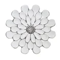 Misa ceramiczna w formie kwiatu - ∅ 39 x 4 cm - biały 1