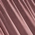 Zasłona z lśniącego welwetu z aplikacją z drobnych błyszczących dżetów - 140 x 270 cm - różowy 7
