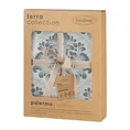 TERRA COLLECTION Komplet pościeli PALERMO 10 z żakardowym ornamentowym wzorem - 220 x 200 cm - jasnoszary 2