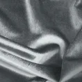 Zasłona SAMANTA z miękkiego i błyszczącego welwetu - 140 x 300 cm - grafitowy 7