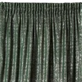 DESIGN 91 Zasłona CYPR z miękkiego welwetu z nieregularnym srebrnym nadrukiem - 140 x 270 cm - zielony 4