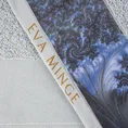 EWA MINGE Komplet ręczników AISHA w eleganckim opakowaniu, idealne na prezent! - 2 szt. 50 x 90 cm - srebrny 2