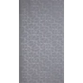 Zasłona EVI ze srebrnym geometrycznym nadrukiem - 140 x 250 cm - srebrny 7
