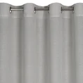 Zasłona CINDY z tkaniny o strukturze drobnej siateczki w stylu eko - 140 x 250 cm - szary 6