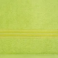 Ręcznik LORI z bordiurą podkreśloną błyszczącą nicią - 50 x 90 cm - zielony 2