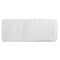 Ręcznik ELMA o klasycznej stylistyce z delikatną bordiurą w formie sznurka - 50 x 90 cm - biały 3
