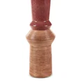 Dwukolorowa lampa ELDA z podstawą z glinki ceramicznej - ∅ 35 x 75 cm - ceglasty 8