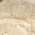 PIERRE CARDIN zasłona welwetowa GOJA z błyszczącym nadrukiem w formie liści miłorzębu - 140 x 250 cm - kremowy 9