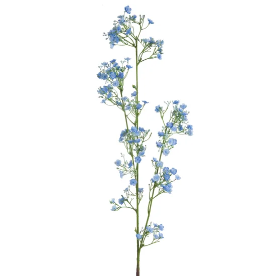 GIPSÓWKA WIECHOWATA sztuczny kwiat dekoracyjny - 105 cm - niebieski