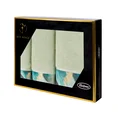 EVA MINGE Komplet ręczników MINGE 5 w eleganckim opakowaniu, idealne na prezent! - 46 x 36 x 7 cm - jasnomiętowy 1