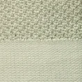 Ręcznik RISO o ryżowej strukturze podkreślony bordiurą frotte - 70 x 140 cm - jasnozielony 2