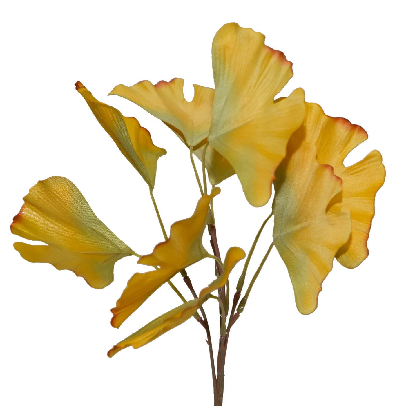 LIŚCIE GINKGO - MIŁORZĄB JAPOŃSKI bukiet, kwiat sztuczny dekoracyjny