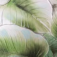 Obraz z kolekcji FLORE ręcznie malowany na płótnie - 60 x 90 cm - zielony 2