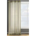DESIGN 91 - Dekoracja okienna o strukturze gęstej siatki - 140 x 250 cm - oliwkowy 2