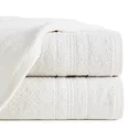 Ręcznik ELMA o klasycznej stylistyce z delikatną bordiurą w formie sznurka - 50 x 90 cm - kremowy 1