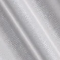 Firana  ALISHA przetykana srebrną nicią - 140 x 250 cm - biały 6